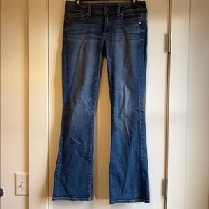 American Eagle | “Kick Boot” Super Stretch Jeans Size 8 Slight Flare